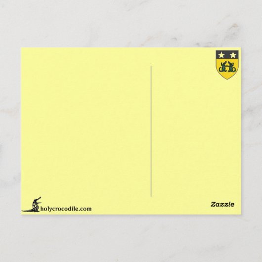 ein bisschen lustig postkarte (Rückseite)