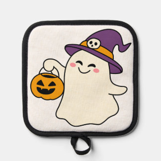 Ein bisschen Magie macht jedes Halloween unvergess Topflappen