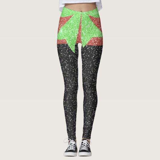 Ein bisschen mehr Pop-Mode-Leggings Leggings (Vorderseite)