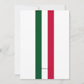 Ein bisschen Mexiko Einladung (Rückseite)