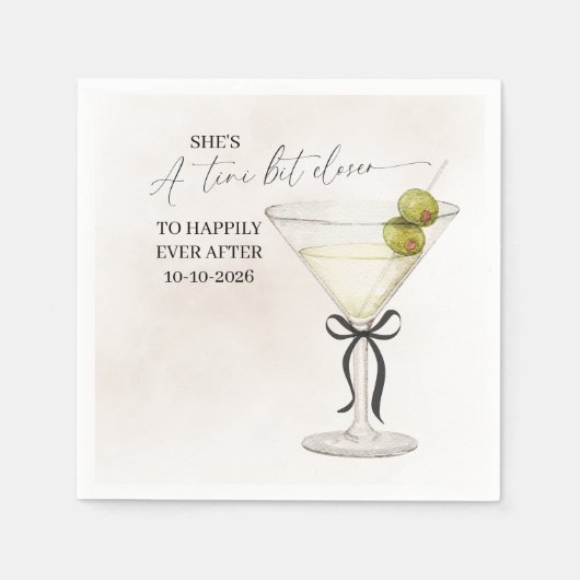 Ein bisschen näher an ein Happy End Serviette (Vorderseite)
