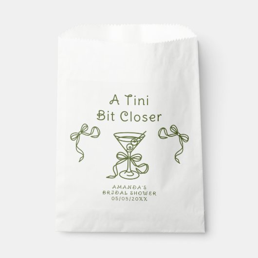 Ein bisschen Näheres Brautparty Geschenktütchen (Vorderseite)