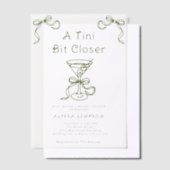 Ein bisschen Näheres Brautparty Pergament Einladungen (Versetzt)