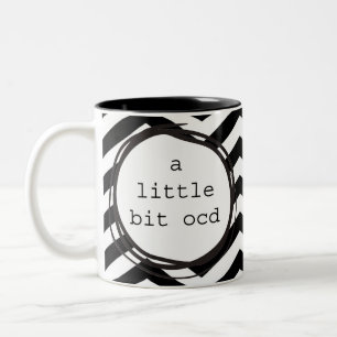 Ein bisschen OCD Zweifarbige Tasse