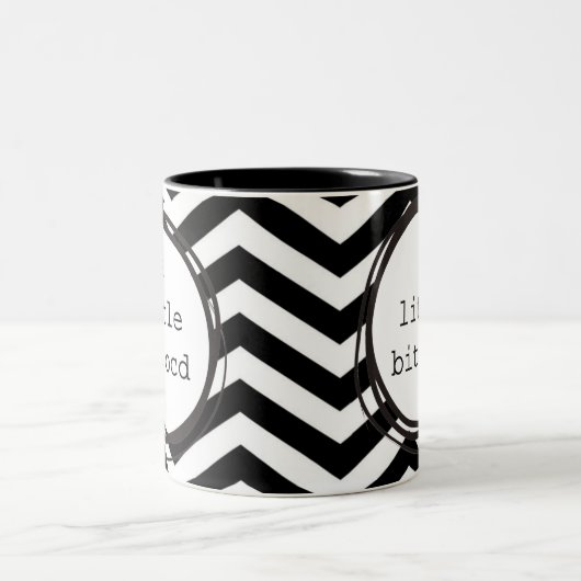 Ein bisschen OCD Zweifarbige Tasse (Mittel)