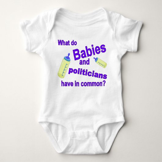 Ein bisschen oder viel baby strampler (Vorderseite)