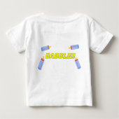 Ein bisschen oder viel baby t-shirt (Rückseite)