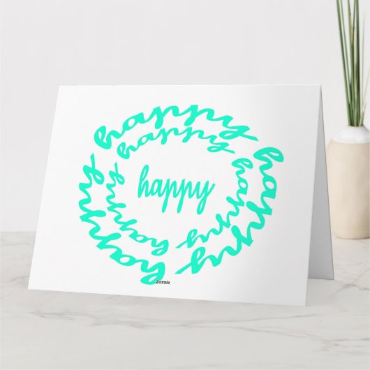 Ein bisschen oder viel karte (Rückseite)