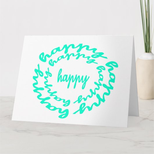 Ein bisschen oder viel karte (Vorderseite)