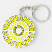 Ein bisschen oder viel schlüsselanhänger (Rückseite)