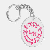 Ein bisschen oder viel schlüsselanhänger (Vorderseite links)