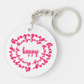 Ein bisschen oder viel schlüsselanhänger (Rückseite)