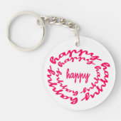 Ein bisschen oder viel schlüsselanhänger (Vorderseite)