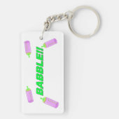 Ein bisschen oder viel schlüsselanhänger (Rückseite)