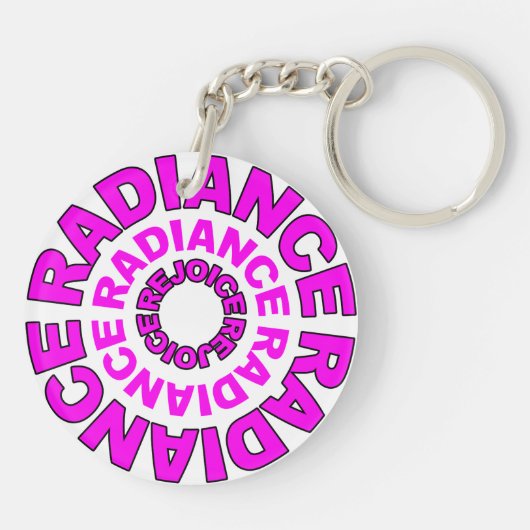 Ein bisschen oder viel schlüsselanhänger (Rückseite)