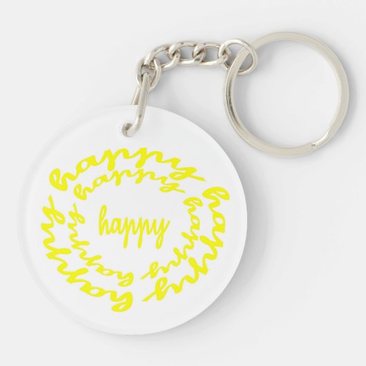 Ein bisschen oder viel schlüsselanhänger (Rückseite)