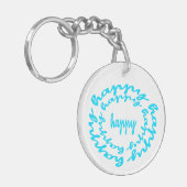 Ein bisschen oder viel schlüsselanhänger (Vorderseite links)