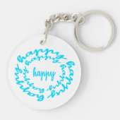 Ein bisschen oder viel schlüsselanhänger (Rückseite)