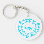 Ein bisschen oder viel schlüsselanhänger (Vorderseite)