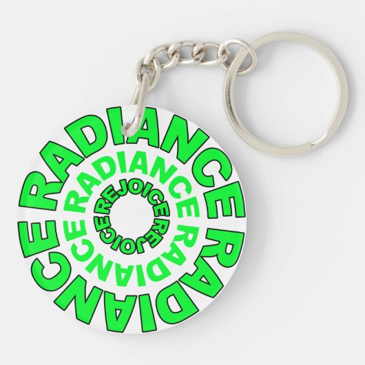 Ein bisschen oder viel schlüsselanhänger (Rückseite)