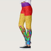 Ein bisschen Pop-Mode-Leggings Leggings (Links)