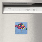 Ein bisschen Pop of Farbe Magnet (In Situ (Geschirrspüler))
