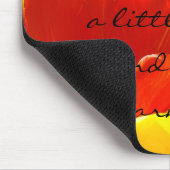 ein bisschen Ruhe und Harmonie Tulip Mousepad (Ecke)