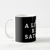 Ein bisschen Satanic - Sarcastic Witty Pub Kaffeetasse (Links)