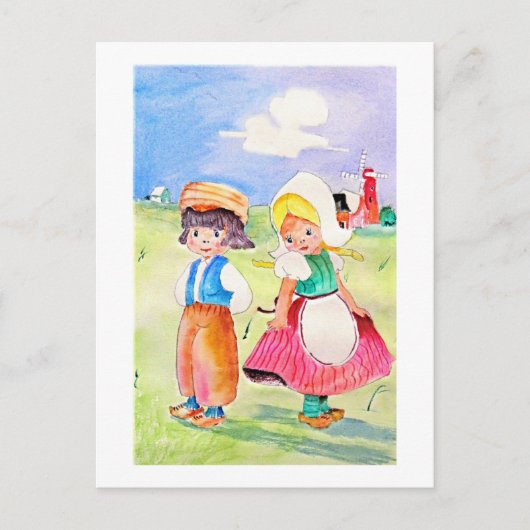 Ein bisschen schüchterne Postkarte (Vorderseite)