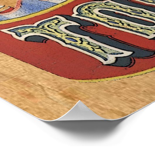 Ein bisschen Seife Poster (Ecke)