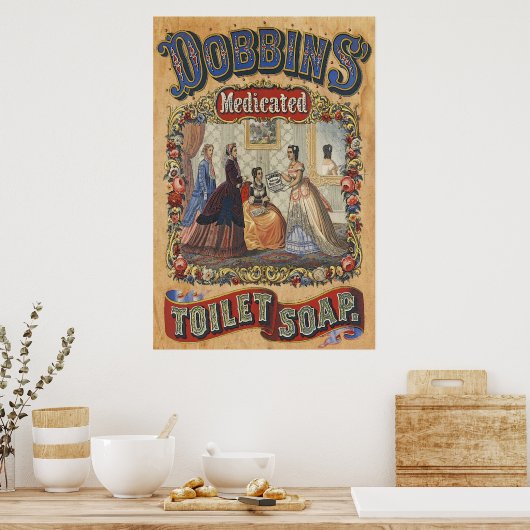 Ein bisschen Seife Poster (Küche)