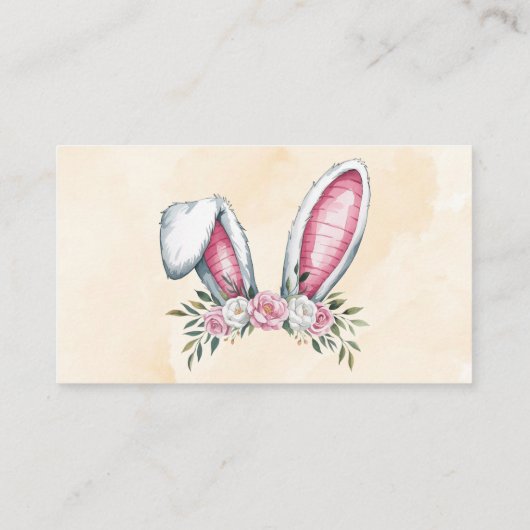 Ein bisschen Sonne ist unterwegs! Babyparty Visitenkarte (Rückseite)