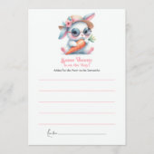 Ein bisschen Sonne ist unterwegs mit Baby-Dusche Hinweiskarte (Vorderseite)