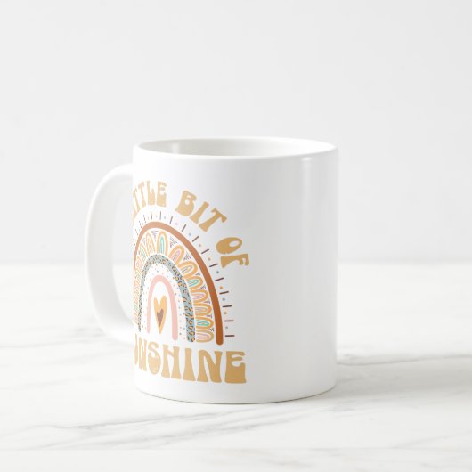 Ein bisschen Sonne  Kaffeetasse (Vorderseite Links)