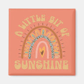 Ein bisschen Sonnenschein Magnet (Vorne)