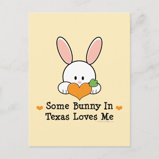 Ein bisschen sonnig in Texas-Lieben Ich Postcard Postkarte (Vorderseite)