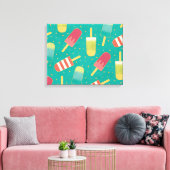 Ein bisschen Spaß im Sun-Schritt Leinwanddruck (Insitu (Wohnzimmer))