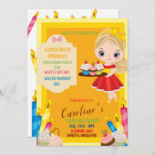 Ein bisschen Sprinkle Verschiedene Einladungskarte Einladung (Vorne/Hinten)