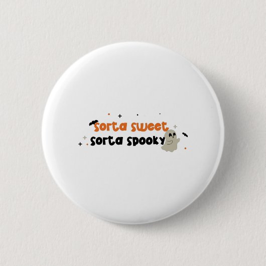 Ein bisschen süß, ein bisschen gruselig button (Vorderseite)