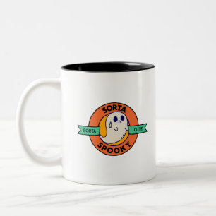 Ein bisschen süß, ein bisschen gruselig zweifarbige tasse