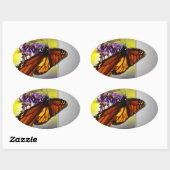 Ein bisschen süß ~ ovale Aufkleber (Blatt)