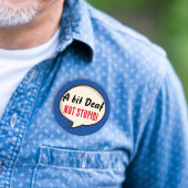 Ein bisschen taub, nicht dumm Gehörlosigkeit Hörve Runder Aufkleber