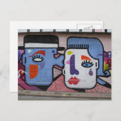 Ein bisschen Träne der Freude weinen Postkarte (Vorne/Hinten)