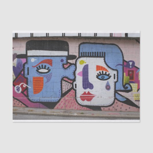 Ein bisschen Träne der Freude weinen Seidenpapier (Vorderseite)