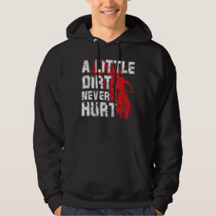 Ein bisschen trotzig verletzte Mountainbiker nie Hoodie