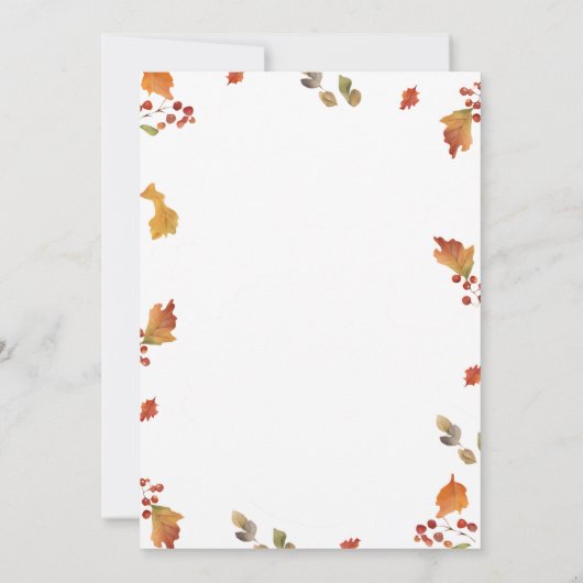 Ein bisschen Türkei ist auf dem Weg Baby Dusche Bl Einladung (Rückseite)