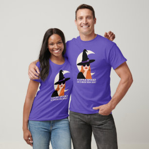 Ein bisschen unheimliches Oktober-Mischief-Hexen-T T-Shirt