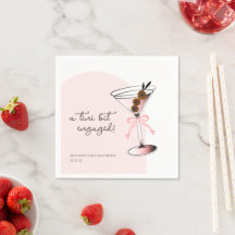 Ein bisschen verlobt Martini Pink Bachelorette