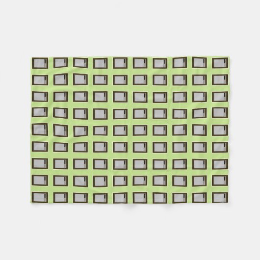 Ein bisschen vom 60er. fleecedecke (Vorderseite (Horizontal))