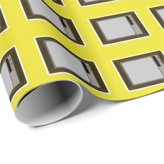 Ein bisschen vom 60er. geschenkpapier (Rolleneckpunkt)